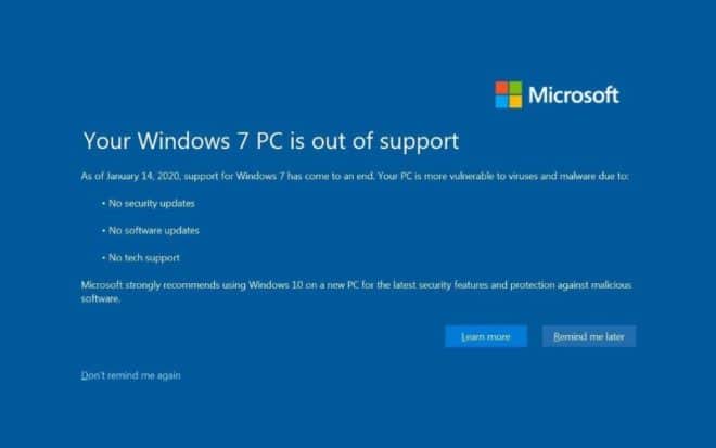 Windows 7: вот уловка, чтобы постоянно получать обновления безопасности