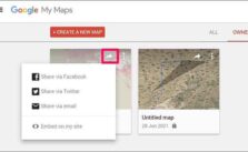 Как создать карту с несколькими контактами в Google Maps