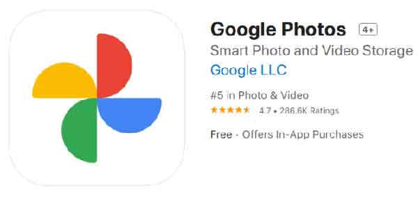 Google Foto backup