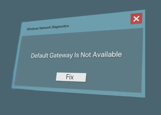 шлюз по умолчанию недоступен