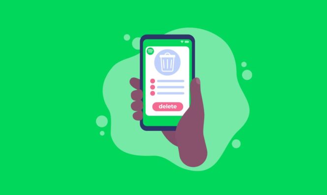 удалить устройство из Spotify